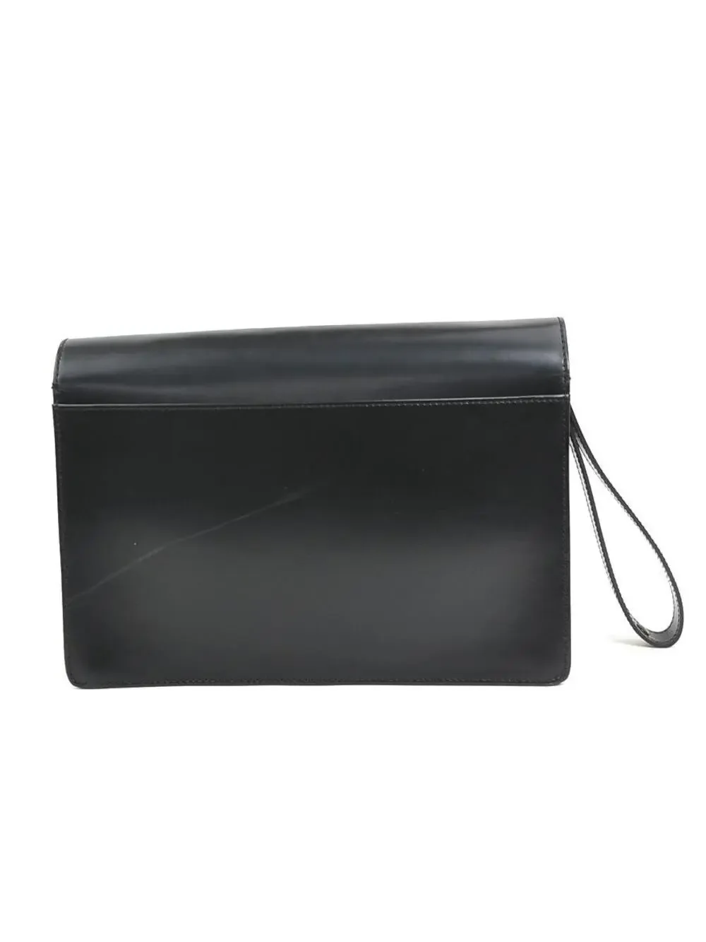 Auth Dunhill Clutch Bag Black #308764D89B